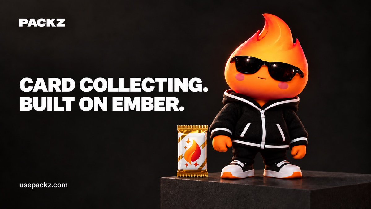 UsePackz's tweet photo. $PACKZ brings card collecting to the Ember ecosystem 🎴🔥

A share of trading fees funds pack pulls. Eligible holders may receive card NFTs, while Turbo buybacks return proceeds from Common-tier pulls to the pot.

Explore the cards, follow the outcomes and check the receipts.

Packz with receipts.
https://t.co/pKuzieFnoA
