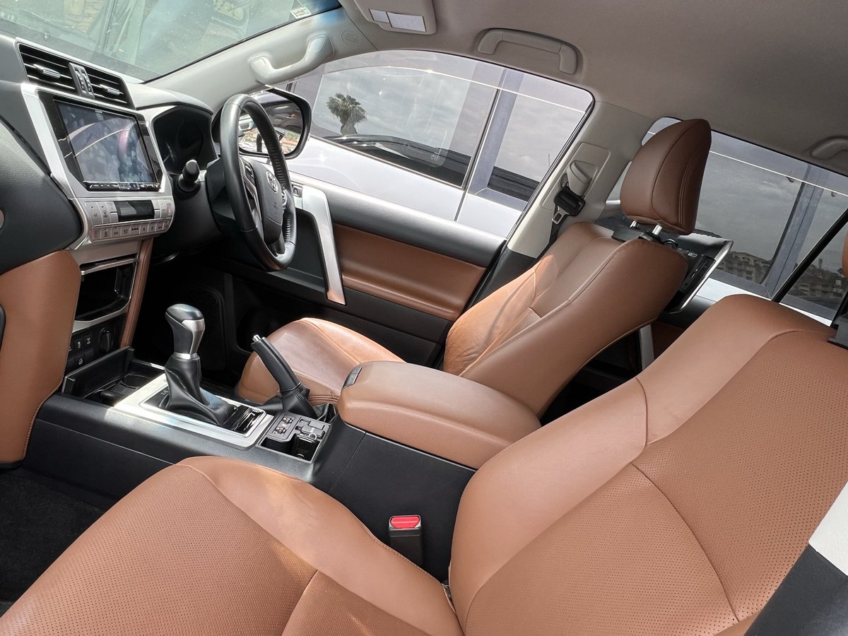 kitagatamotors's tweet photo. Command the road with the Toyota Land Cruiser Prado TX. It delivers legendary Toyota reliability, off-road capability and modern safety technology. 
Make your order now.
Year: 2021
Engine size: 2800cc
Fuel: Diesel 
7seater | Automatic 
Contact 0704668111 or send a DM. https://t.co/AisBhZJmXS
