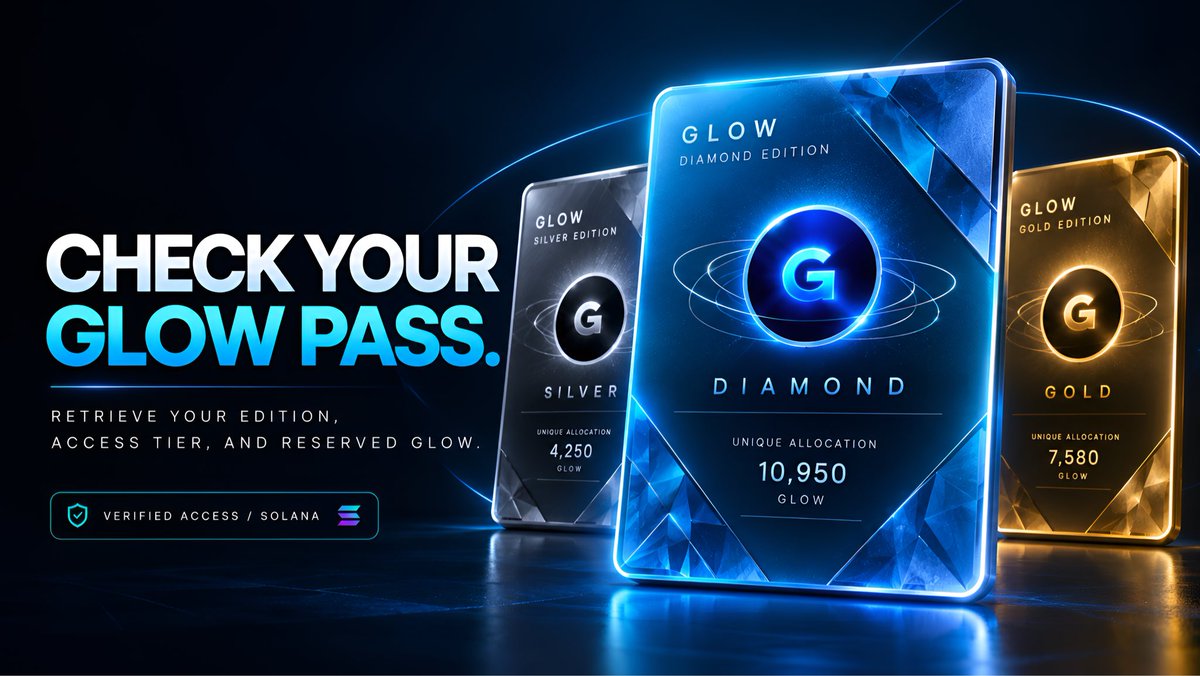 glowdotsol's tweet photo. Claim your GLOW Pass.

See your edition. Unlock your access.

check your pass: https://t.co/b7hahtcgVq https://t.co/vyWl0xic2Q