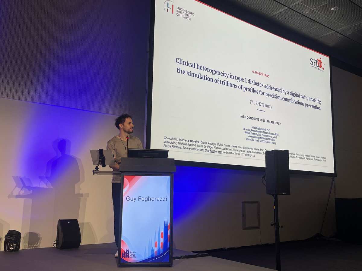 1derfultype's tweet photo. 🧵 Clinical heterogeneity in #T1D addressed by a digital twin for precision complications prevention: @SFDT1_fr study
-@GFaghe 

💙 Edgar Morin, founding father of the complex thought theory
💙 His approach can be applied to T1D

#EASD2026 #dedoc
@EASDnews @dedocORG @FedeDiabete https://t.co/MiyJqDLPtF