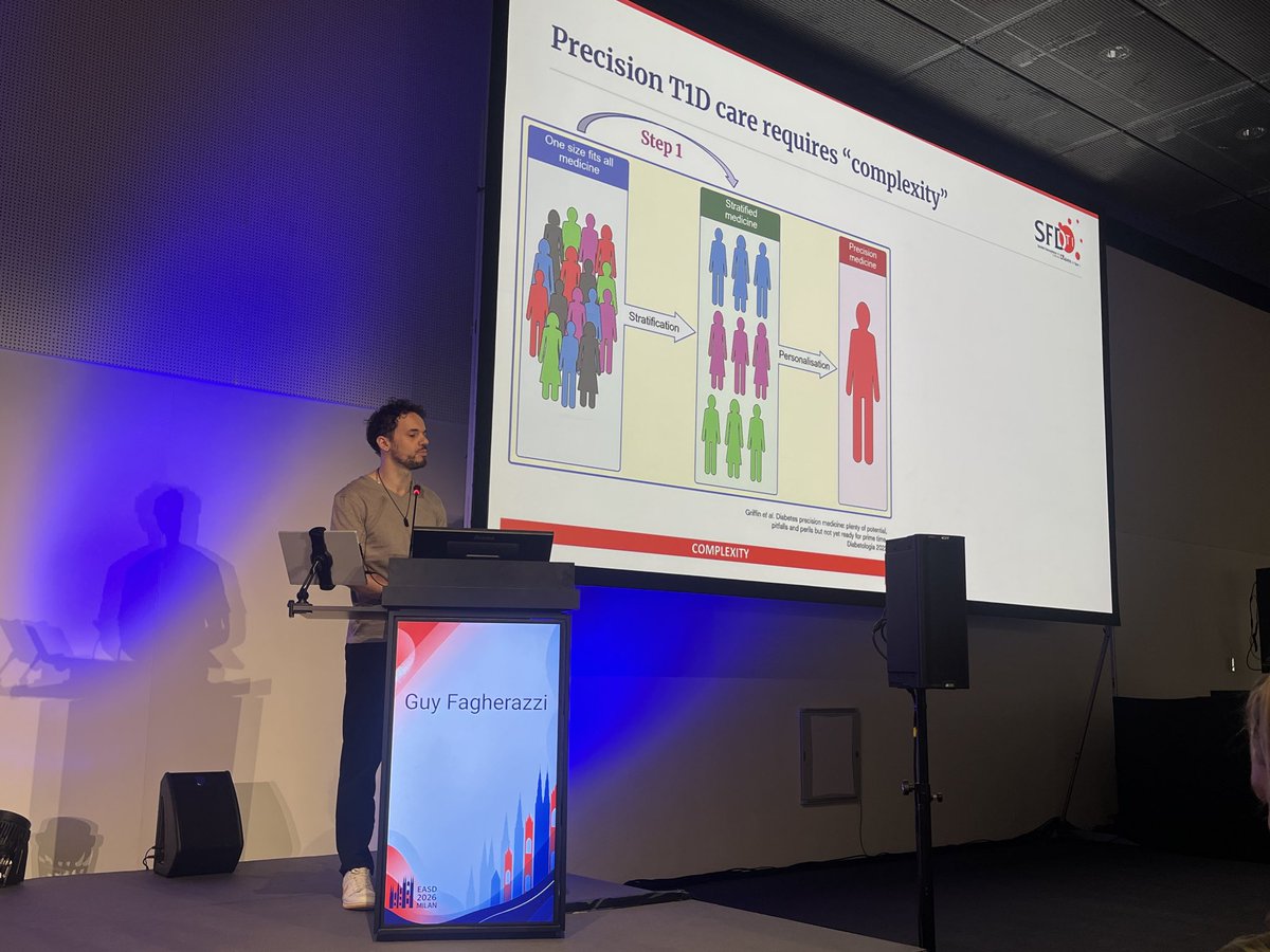 1derfultype's tweet photo. 🧵 Clinical heterogeneity in #T1D addressed by a digital twin for precision complications prevention: @SFDT1_fr study
-@GFaghe 

💙 Edgar Morin, founding father of the complex thought theory
💙 His approach can be applied to T1D

#EASD2026 #dedoc
@EASDnews @dedocORG @FedeDiabete https://t.co/MiyJqDLPtF