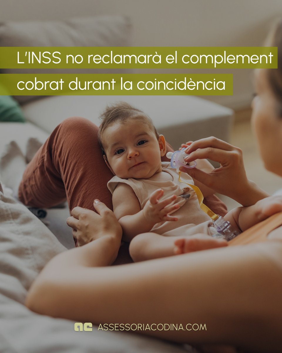 codinacia's tweet photo. 📢 L’INSS ha emès el Criteri de gestió núm. 19/2026, de 22 de setembre, sobre els efectes del reconeixement retroactiu del complement per a la reducció de la bretxa de gènere (CRBG) a un progenitor home quan la progenitora ja el percebia. 

La qüestió té un origen concret. https://t.co/NLWoS3zIKr