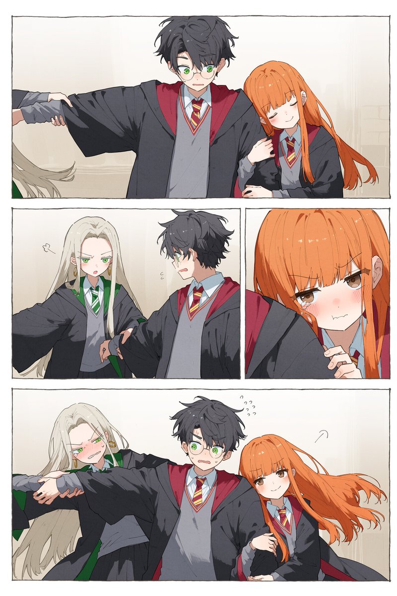 Baitang_QAQ's tweet photo. #malfoid #malfoy
艰难的选择 
（1/2对话差分） https://t.co/Hmuj0ZWkpd
