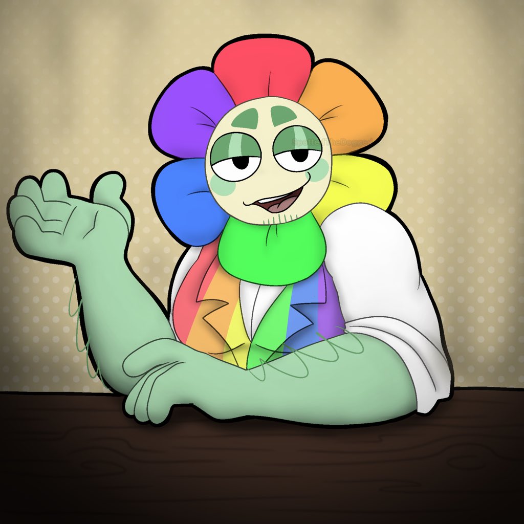 tangledsandals's tweet photo. I just like drawing him but can never think of good poses/scenarios 😩

#dandysworldsfanart #dandysworld #dandicusdancifer #dandysworlddandy https://t.co/l4D4bY8FUr