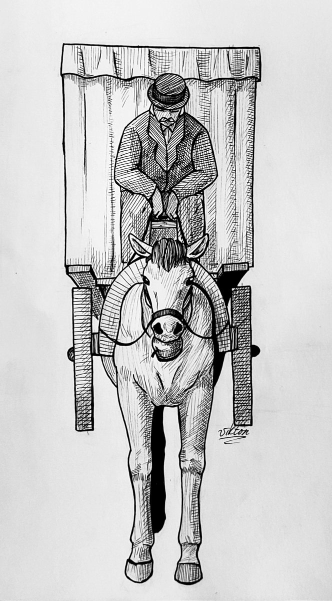 VIKTOR971344's tweet photo. Day I

Carriage × Apple

#laketober2026 #carriage #inktober #inktober2026 #apple #rustylake #ServantOfTheLake https://t.co/AJc3Nfr49u