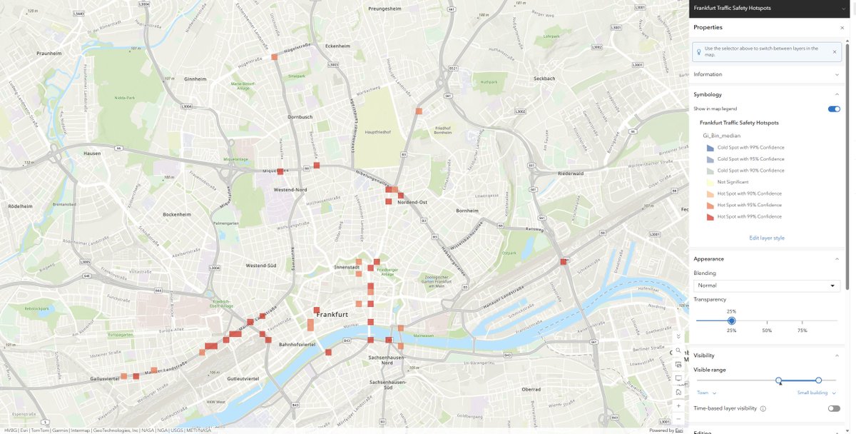 GeoDevGermany's tweet photo. Enhance traffic safety showcase with multi-year hotspot risk workflow and filtering capabilities; update notebook for end-to-end demonstration

https://t.co/hCXlUHO9Dt https://t.co/95Eh5cL6Bj