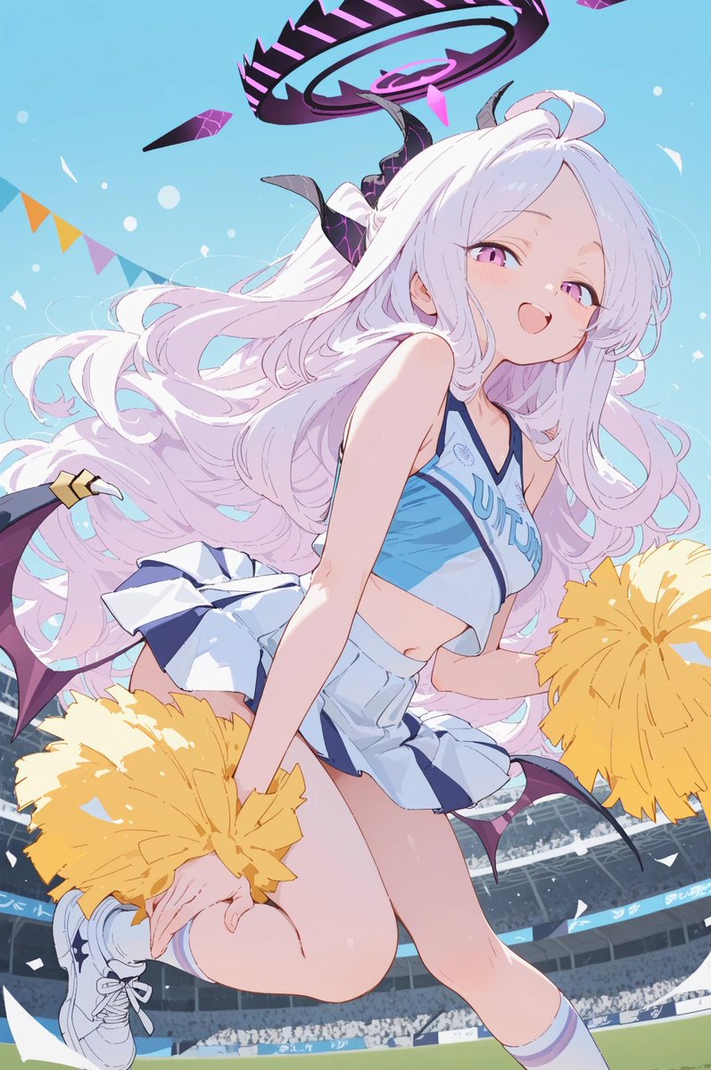 tomori_726's tweet photo. 今日のチアガール 🫧

#空崎ヒナ #AIイラスト #BlueArchive https://t.co/ZHj9UOrmCu