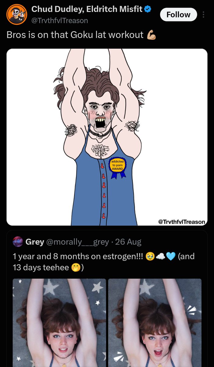 JayExci's tweet photo. You know that we can see what she actually looks like right? https://t.co/9Id5oMTtFy