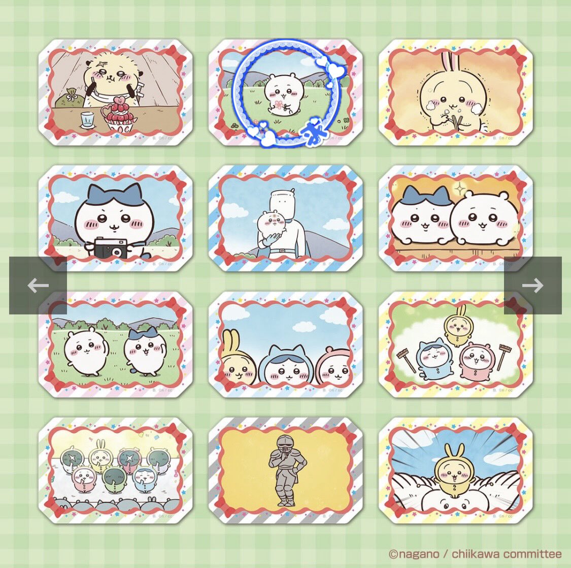 __kmrp's tweet photo. 【交換】 ちいかわ ダイカットステッカーセット

譲▶︎ 写真1枚目

求▶︎ 写真2～4枚目 青丸のもの

郵送のみです。
お声掛けの際はお手持ちのシールのお写真添付いただけるとありがたいです。 https://t.co/Y6uhbahGDM