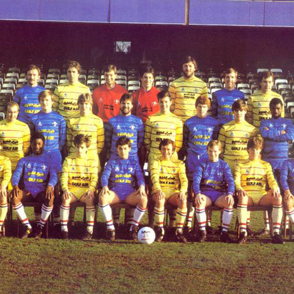 ChelseaInPhotos's tweet photo. Chelsea’s first ever shirt sponsor, Gulf Air (1983/84) 🔵📸 https://t.co/88G3BReQXf