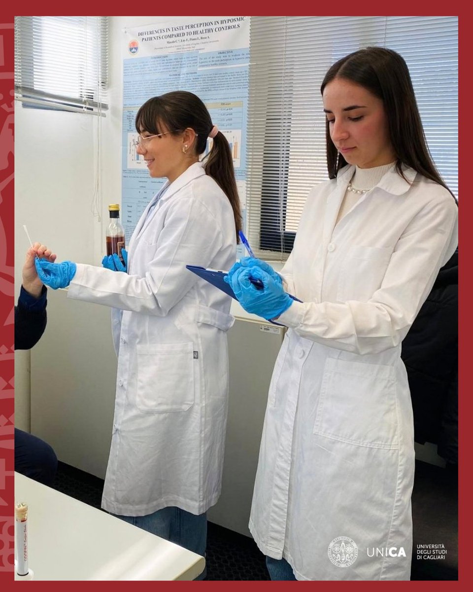univca's tweet photo. 🧠 Perdere l’olfatto può essere un segnale precoce di declino cognitivo. Una ricerca della Prof.ssa Carla Masala  dimostra come le funzioni chemosensoriali siano un biomarcatore chiave per prevenire patologie come Parkinson e Alzheimer.   #Ricerca #Salute #UniCa https://t.co/Qb6deBDfeR