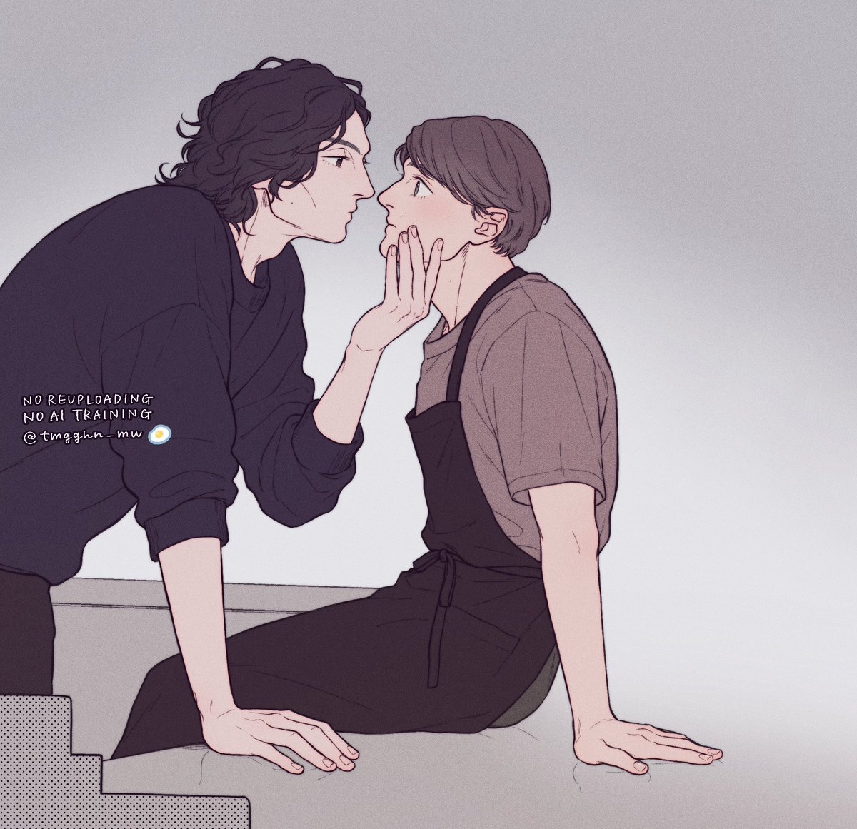 tmgghn_mw's tweet photo. Crossover AU
Boris (21) × Abe (19)
Both adults

⁠#BorAbe⁠ https://t.co/RldvUaPc14