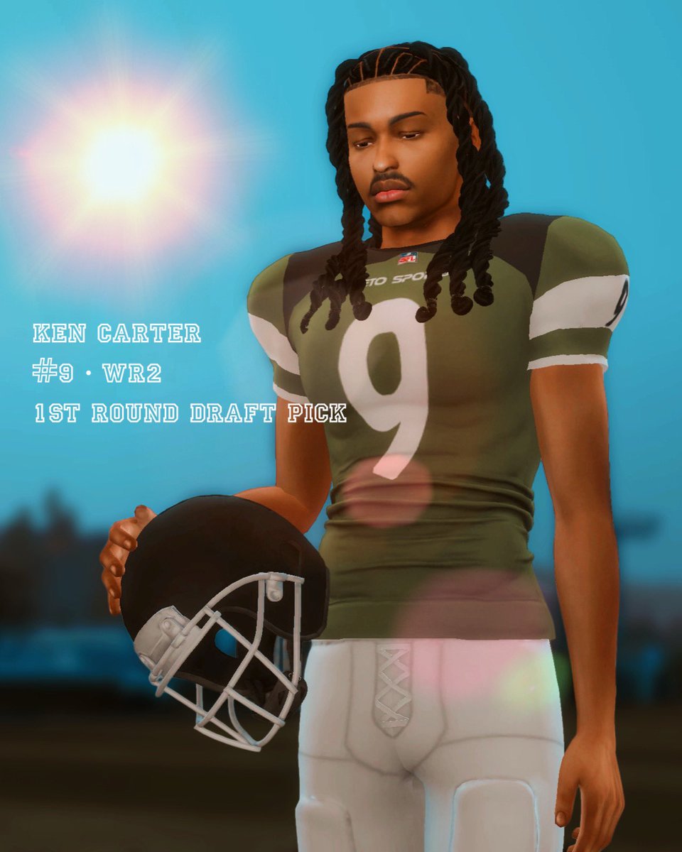 simsdelour's tweet photo. 𝐓𝐇𝐄 𝐍𝐅𝐋 𝐇𝐀𝐒 𝐃𝐑𝐀𝐅𝐓𝐄𝐃 𝐊𝐄𝐍 𝐂𝐀𝐑𝐓𝐄𝐑 𝐀𝐒 𝐀 𝐖𝐑𝟐 🏈⋆⭒˚.⋆

— 𝘯𝘶𝘮𝘣𝘦𝘳 9 𝘩𝘢𝘴 𝘢𝘳𝘳𝘪𝘷𝘦𝘥 𝘵𝘰 𝘵𝘩𝘦 𝘭𝘦𝘢𝘨𝘶𝘦. 🦅

#TheSims4 https://t.co/rIN0uZr7B4