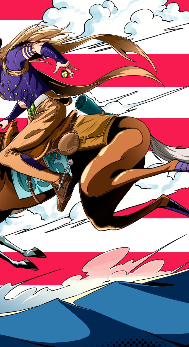 seeunandaaa's tweet photo. #steelballrun https://t.co/Ak6mzSsanZ