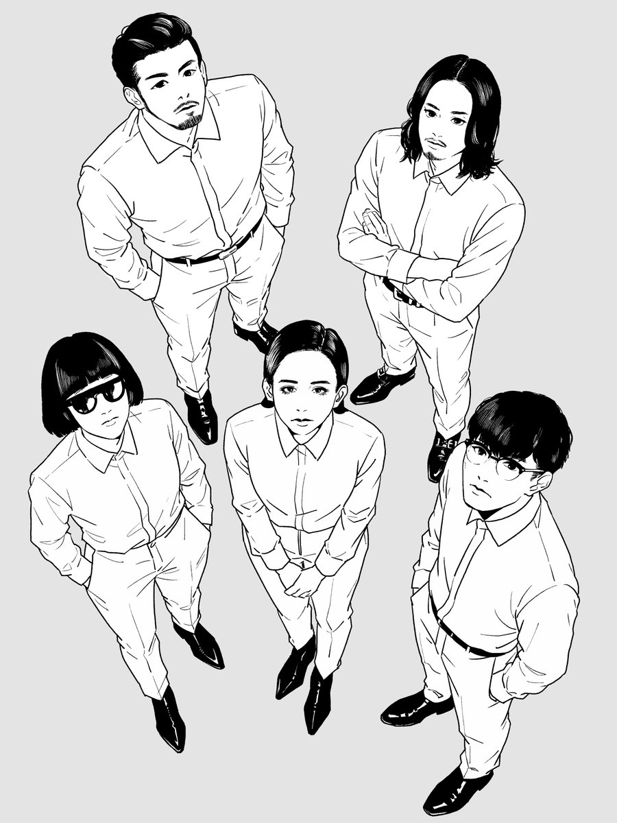 numako404's tweet photo. 最初の線画が気に食わなくて気合い入れて描き直したが、1テイク目の線画の方が一郎さんの顔が一郎さんぽくて(?)よかったな、、、 https://t.co/kgPhoXDQkb