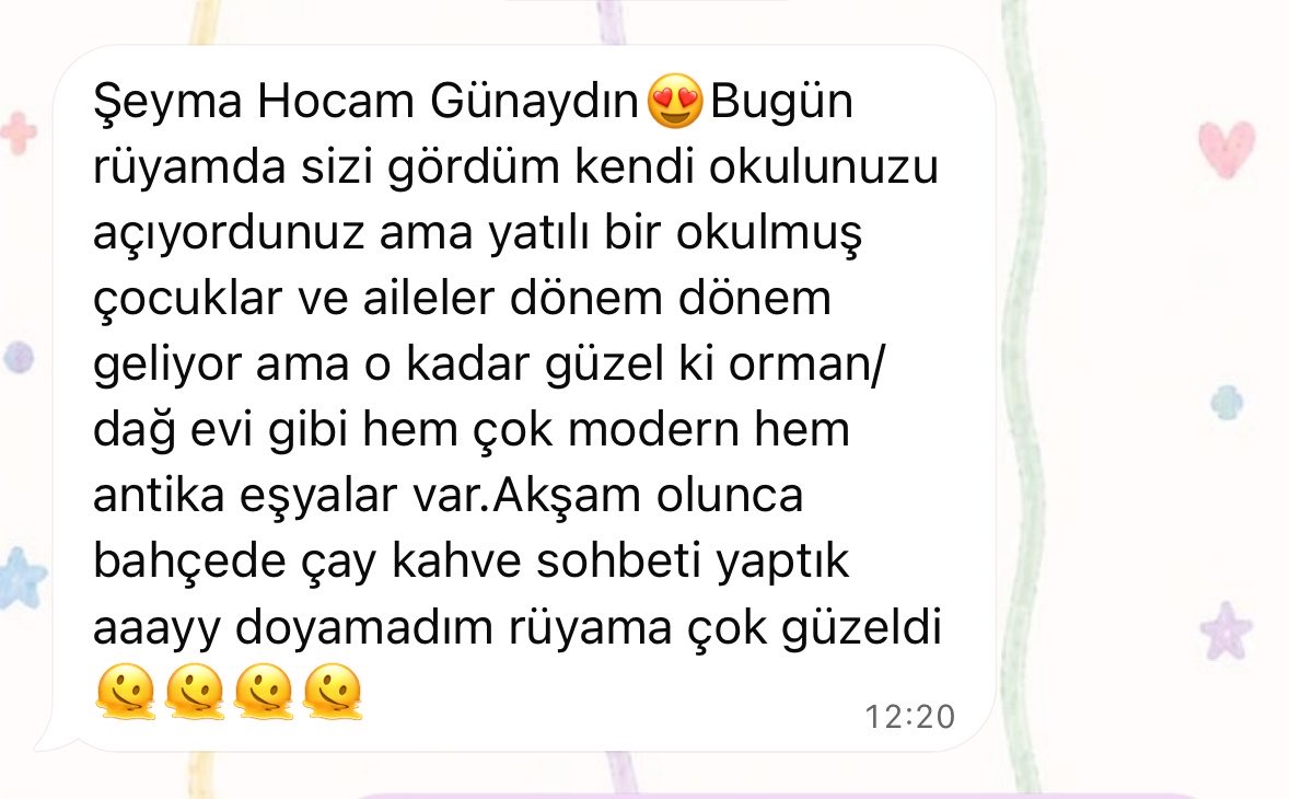 SeymaTor's tweet photo. Ben dünyanın en şanslı insanıyım 🫂🐣💗 https://t.co/Dr4pGJFY8D