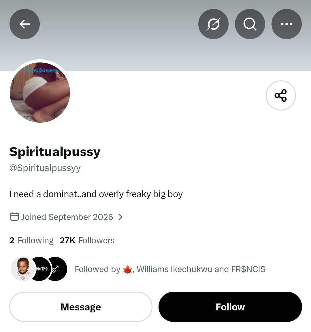 Teebanks90bn's tweet photo. Wtf 😭💔💔💔

YOU 27k MISTAKEN IMPOTENT VAGABONDIC FAGGOT SHIT EATING WORTHLESS DEGENERATE SNIVELLING PATHETIC BASTARDS HOPELESS ROTTEN PUTRID MISERABLE FOOLISH DUMB ASS MEN
are the enablers of these nitwits 🤦‍♂️🤦‍♂️ 

Joined 21  September 2026
Follow only 2 accounts 
Has 27,000+ followers
Just 9 post of nonsense 
And she don get followers pass me that has been here for ages
I pour all of una spit 😭💔💔