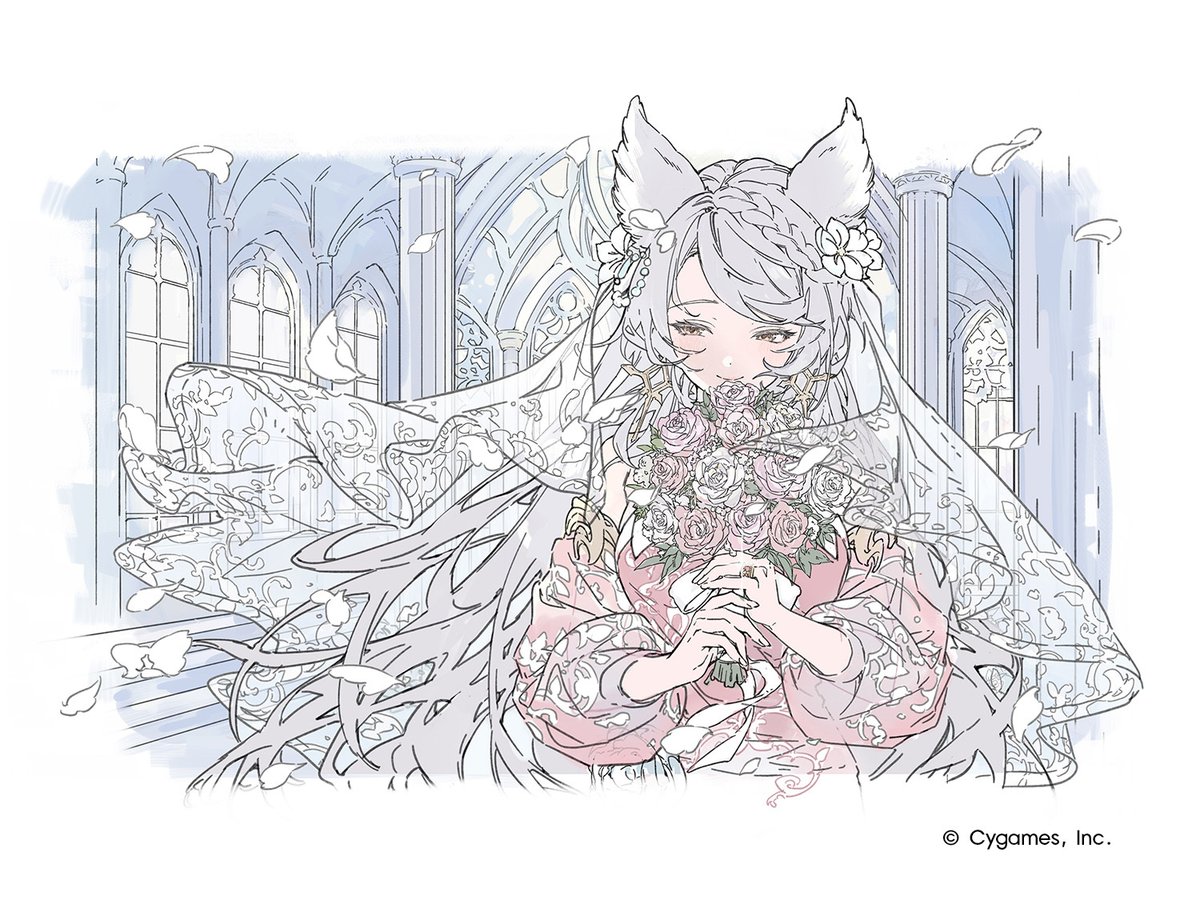 Cygames_PR's tweet photo. 『#グラブル』から、フラウのラフ画・線画・完成イラストをご紹介✨同作では、原画や着彩など各工程ごとに専門のイラストレーターが担当し、イラストを仕上げています。

現在サイゲームスは、原画担当や彩色担当など幅広いポジションでイラストレーターを採用中です！
🔗https://t.co/BNl8esyEru https://t.co/5EByzJOnk6