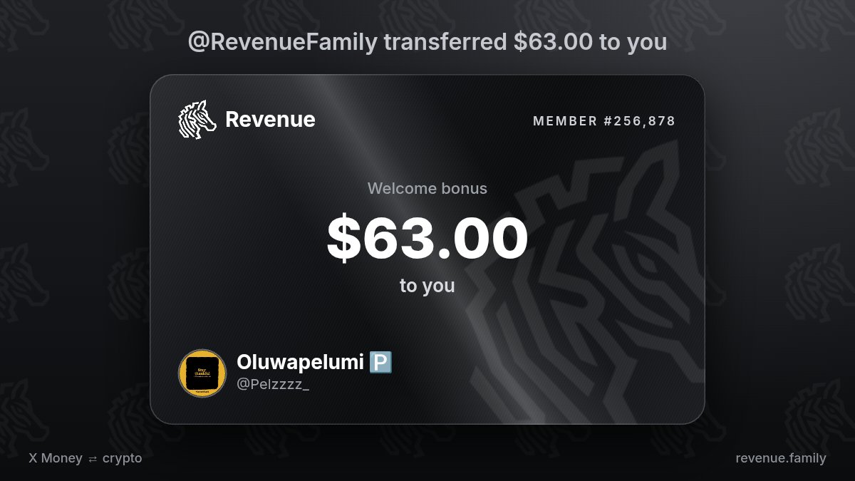 Pelzzzz_'s tweet photo. Received my $63.00 from @RevenueFamily https://t.co/ZhVOi0ucME