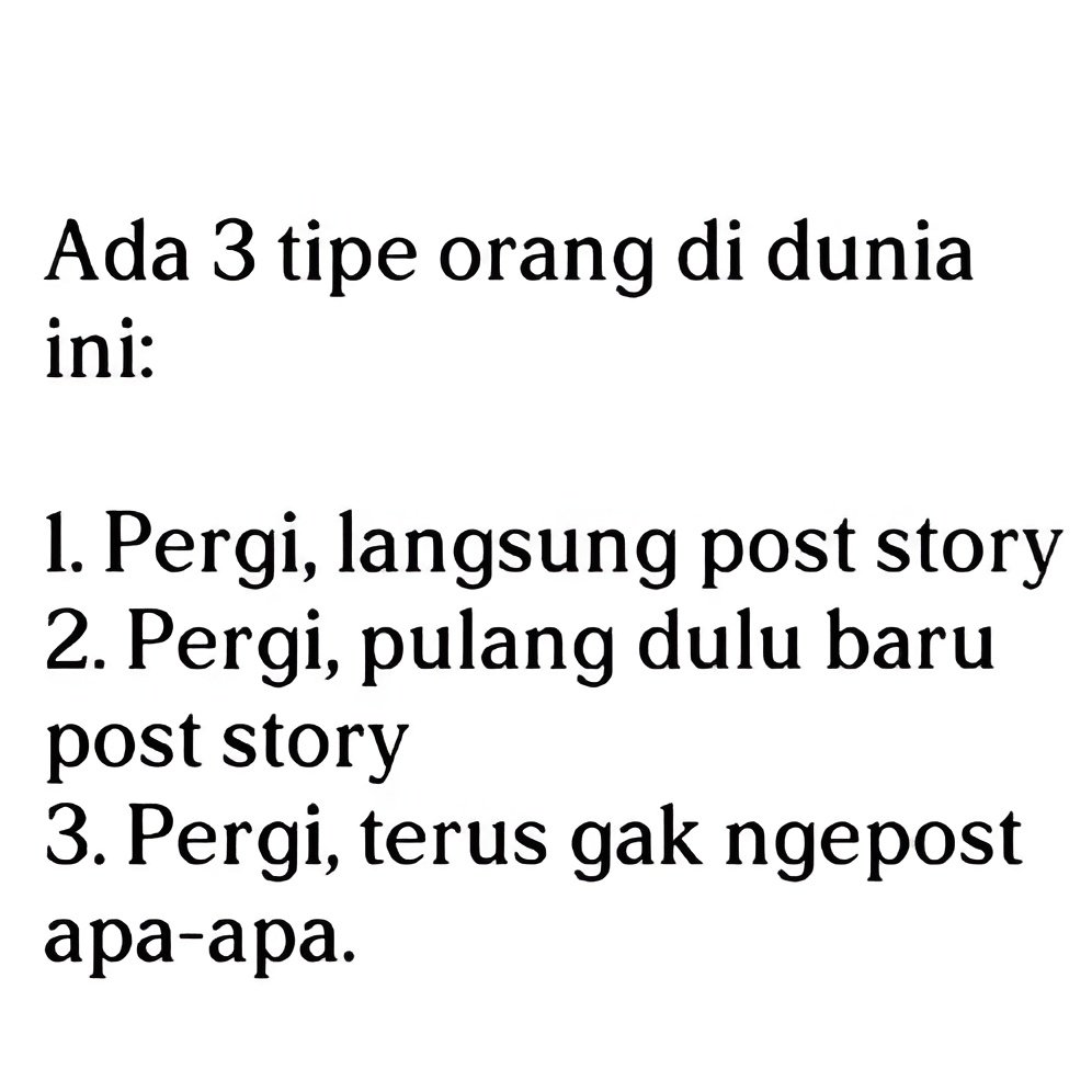 piscesgirle's tweet photo. kamu, tipe yang mana? https://t.co/mK9FnPPETd