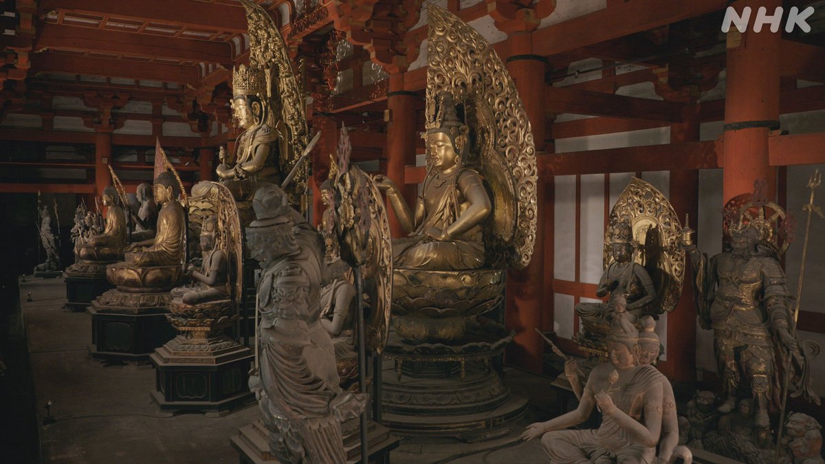 nhk_kyoto's tweet photo. 【東寺を余すところなく楽しむ究極のルートを提案!】
究極ガイド「2時間でまわる東寺」

平安京以来1200年以上
京都の玄関口に佇む東寺

空海が築いた密教の世界、
仏像や庭園、五重塔などをめぐります。

[語り]
#竜星涼 さん
#工藤夕貴 さん
3(土)【BSP4K】午後7:00放送予定
https://t.co/9VScBtj71b https://t.co/sHUnrwFtPT