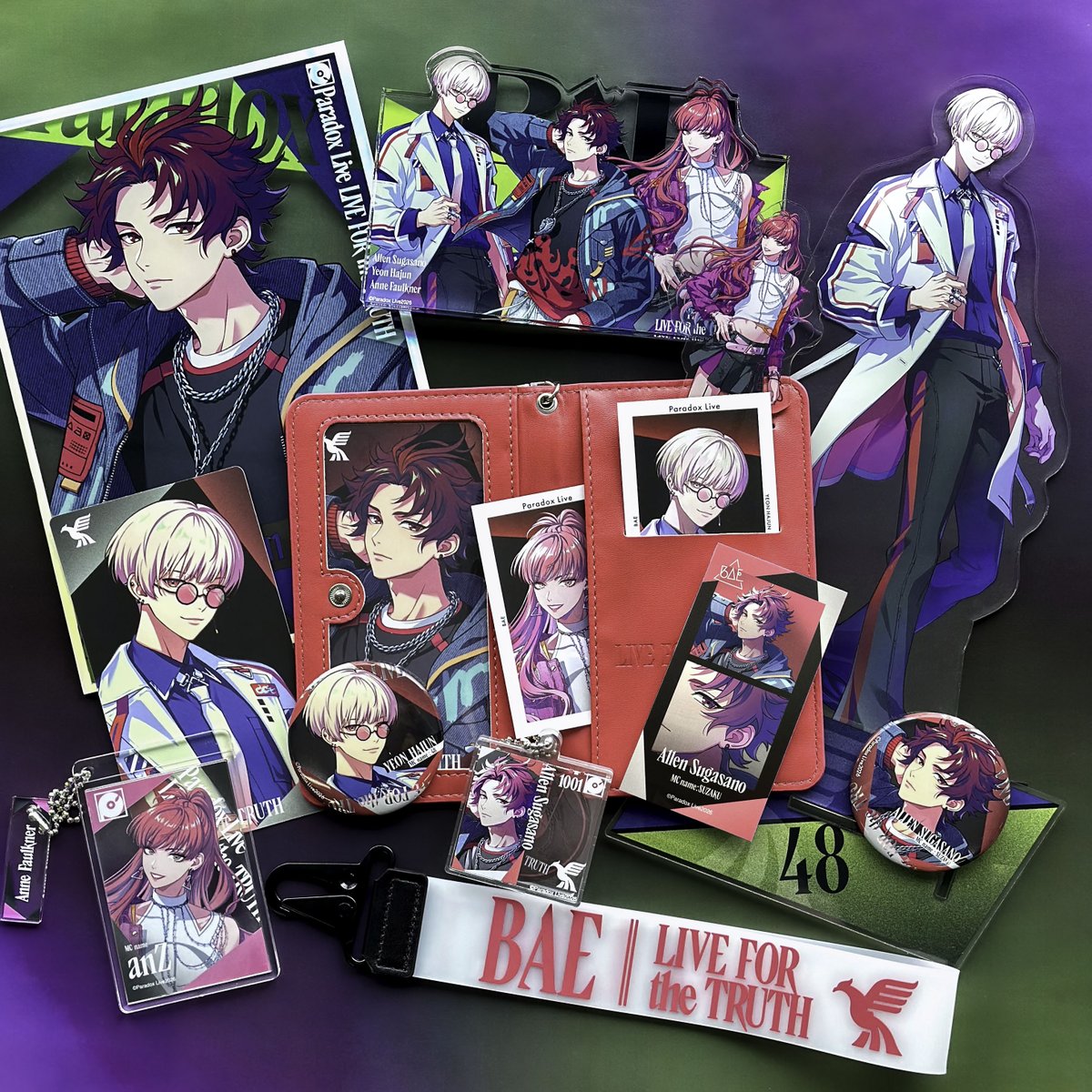GCREST_store's tweet photo. ───── 🔥──────
⠀  - 𝐋𝐈𝐕𝐄 𝐅𝐎𝐑 𝐭𝐡𝐞 𝐓𝐑𝐔𝐓𝐇 -
  　　#BAE NEW GOODS
 ─────────────
🛒 https://t.co/hViFtndW9a

#ParadoxLive #パラライ https://t.co/PhgGcQ3T6A