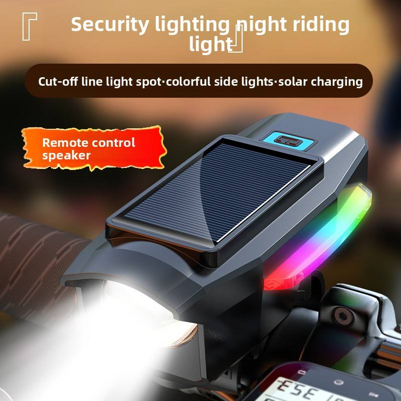 Verafanfme's tweet photo. https://t.co/I2tNrY0sx2 Waterproof Solar-Powered High-Intensity Road Bike Headlight with Ultra-Loud Bell and Horn Universal Fit IP65 https://t.co/ErcdDQxphE