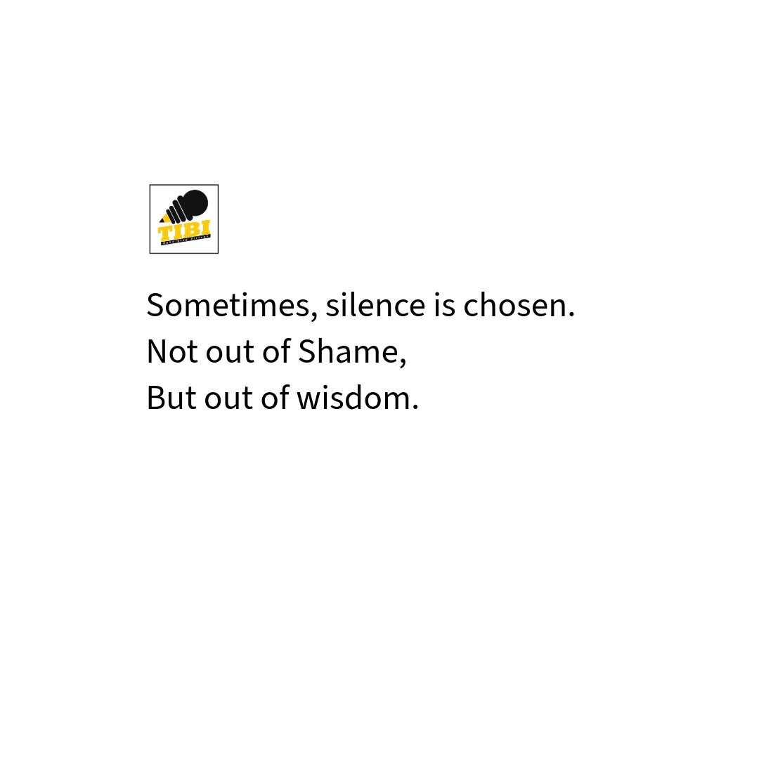 TibiMah's tweet photo. Build conviction about the reason(s) for your actions,
Then you won't be tempted into saying/doing what you didn't want to. 

#Tibimotivates #Upholdingvirtues #silence https://t.co/32KMRqPrw2