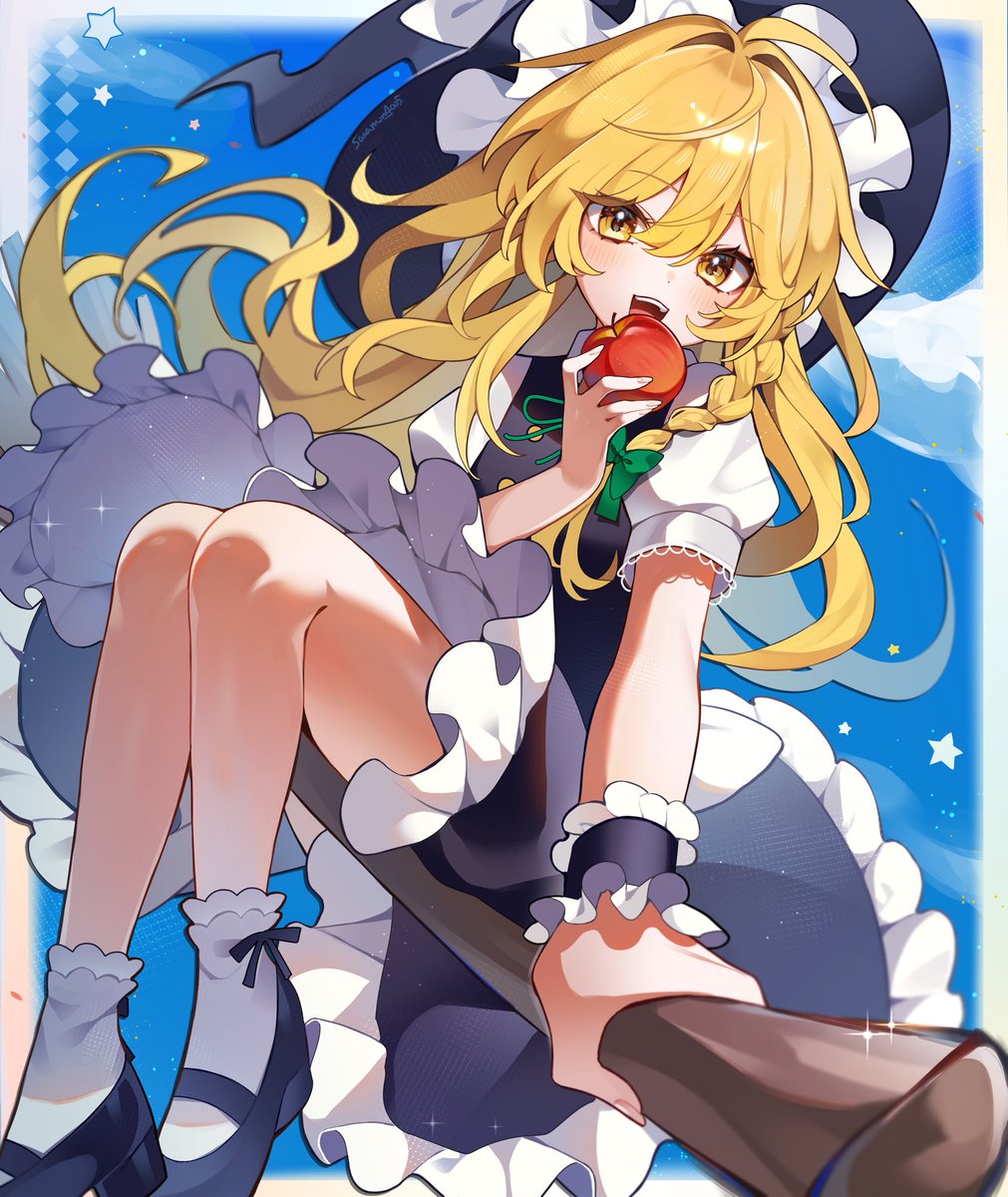 saaamon_4005's tweet photo. 霧雨魔理沙🍎 https://t.co/I1wmZ5s9PZ
