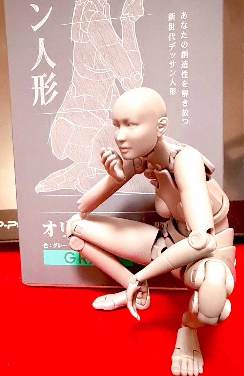 w6i6iR's tweet photo. うちにもオリーブさんのデッサン人形届いたんだけどもほんと柔らかくて色んなポーズとりやすい！ https://t.co/F0zE8X5R06