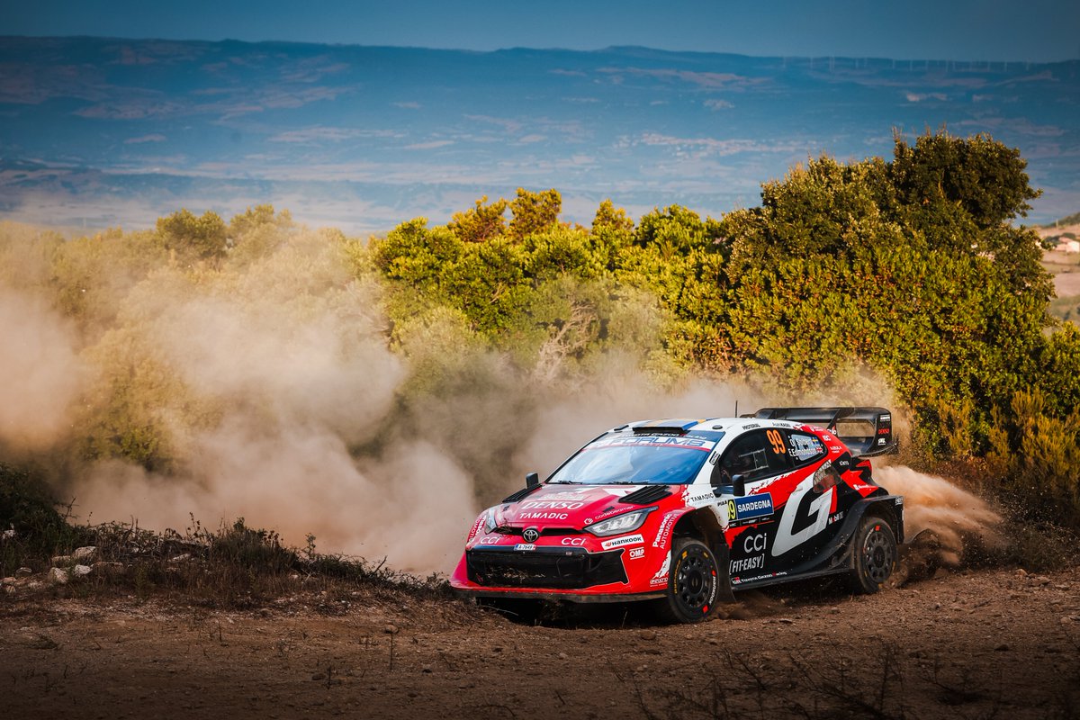 OfficialWRC's tweet photo. No shortage of good views around here 🤩

#WRC | #RallyItaliaSardegna 🇮🇹 https://t.co/zFG53XcMIo