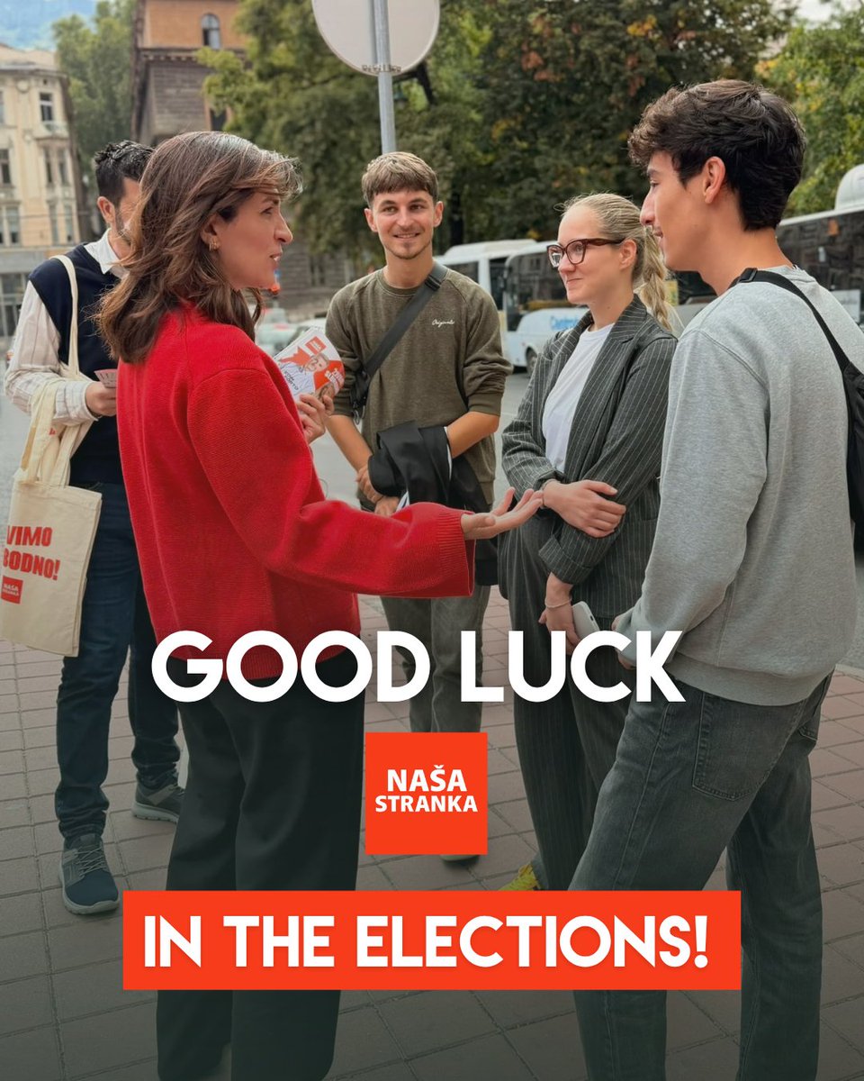ALDEParty's tweet photo. Sunday is election day for Bosnia and Herzegovina 🇧🇦

See what our member party @NasaStrankaBiH and leader @SabinaCudic stand for!

🧡 Good luck! https://t.co/mdSEJ98OGQ