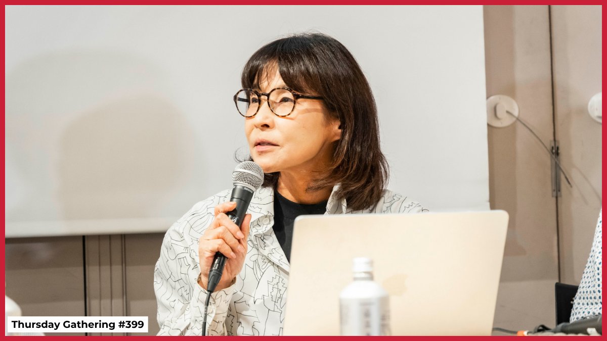 VenCafeTokyo's tweet photo. 「Thursday Gathering #399」へのご参加ありがとうございました！
今週のThursday Gatheringでは、第3回目となるJAPAN FORWARDが開催されました✨
今回は今回は、ゲーム、アニメ、映像、エンターテインメントなどの「コンテンツ産業」について議論しました。
さらに、実際に生まれ始めている共創事例をもとに、日本のものづくりが世界で活躍する可能性と、これからの国際共創のあり方を議論するセッションが開催されました！
セッション後も様々な場所でネットワーキングが行われており、会場は常時熱気に包まれていました！！

来週はThursday Gatheringはお休みです！
次回10/15（木）「Homecoming Thursday Gathering #400」でお会いしましょう！
#VenCafeTokyo #ThursdayGathering