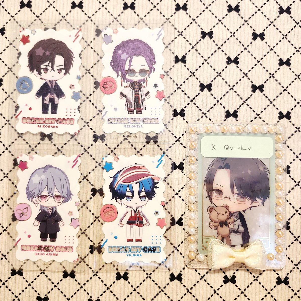 v_hk_v's tweet photo. 【ブレマイ SSR ホログラムクリアカード 交換】
譲)皇坂 隠岐谷 在間 新名
求)環野(ダイナー優先) 節見 各種1

都内手渡し / 郵送(2点〜)
よろしくお願いいたします。 https://t.co/mU7xG7p7dg
