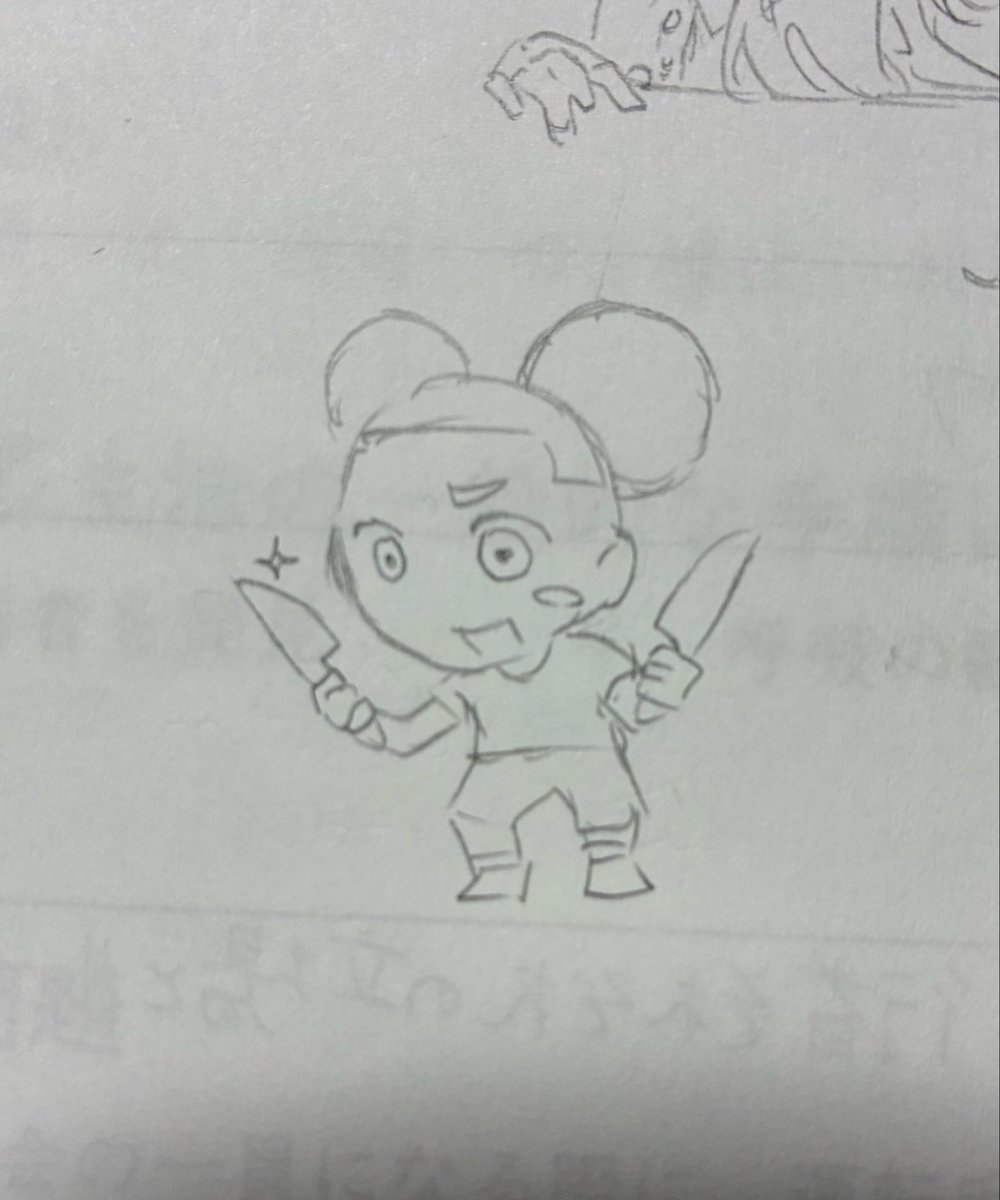 0taku_FA's tweet photo. テスト用紙見返してたらアマンダいて和んだ https://t.co/Kxs4jdJQpd
