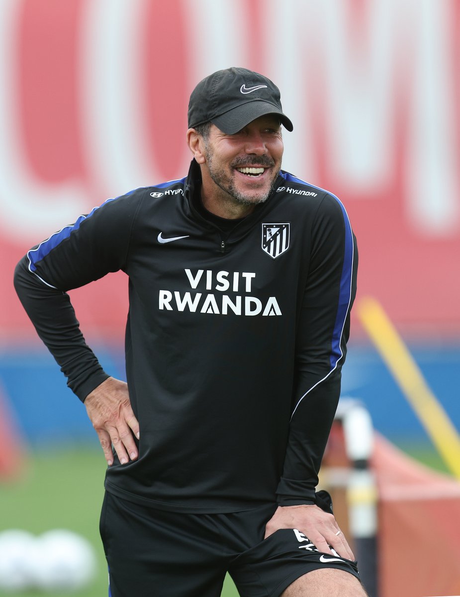 Atleti's tweet photo. 😁 https://t.co/kMTNx00FlO