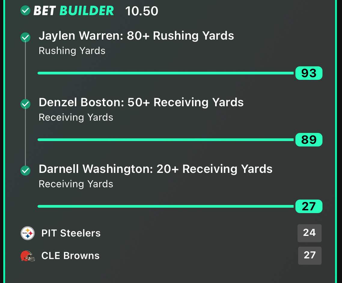 R4JP3's tweet photo. @TommysNFLTips Did 20+ for Washington as wasn’t too confident with 30+. Thanks mate https://t.co/cSgv0PuZJW