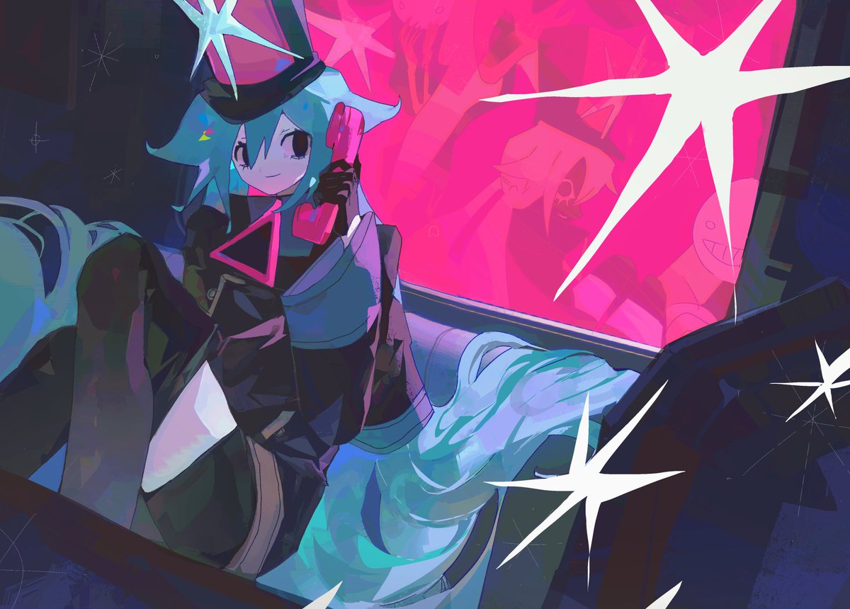 RANGYOU10's tweet photo. #初音ミク
キャラクターデザイン・MV制作を担当させていただきました！ぜひご覧ください https://t.co/xkV1gErhiS
