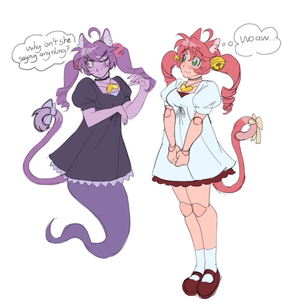 apple_p3e's tweet photo. why are they like this #mew4mew https://t.co/yJX3LtkQnU