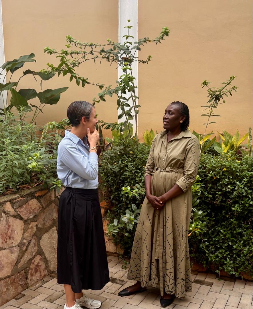 DKinUganda's tweet photo. The work and mandate of @unhcruganda is as crucial as ever! Happy to welcome new representative Ms. @AtienoAMargaret Looking forward to continue our collaboration on several important issues in Uganda. 🇺🇬🇩🇰🇺🇳 https://t.co/WEPvzcIwyJ