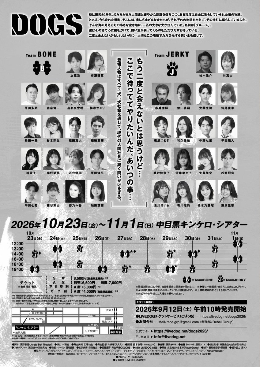 hashimoto_noel's tweet photo. #DOGS2026 ビジュアル公開🐶

とっても素敵に撮影していただきました✨どうかなー？

team JERKYでの出演です！
犬種はなんだと思いますか？目の色と衣装に注目してね！
ブロマイドお迎えしてね🐶

橋本乃慧瑠扱いチケット🎫
https://t.co/plcOeU9Xu3
ギフチケ/応援チケット🎟️
https://t.co/YRFqteNVGG https://t.co/2LqSAoK628