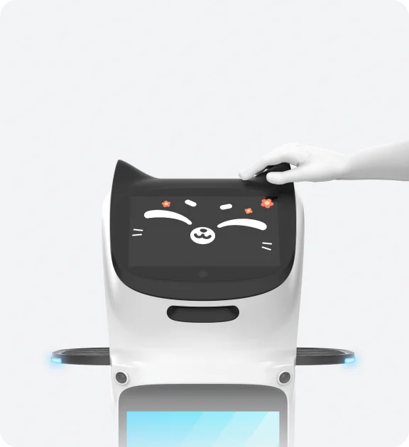 X-এ ネコ型配膳ロボット「BellaBot（ベラボット）」｜DFA Robotics