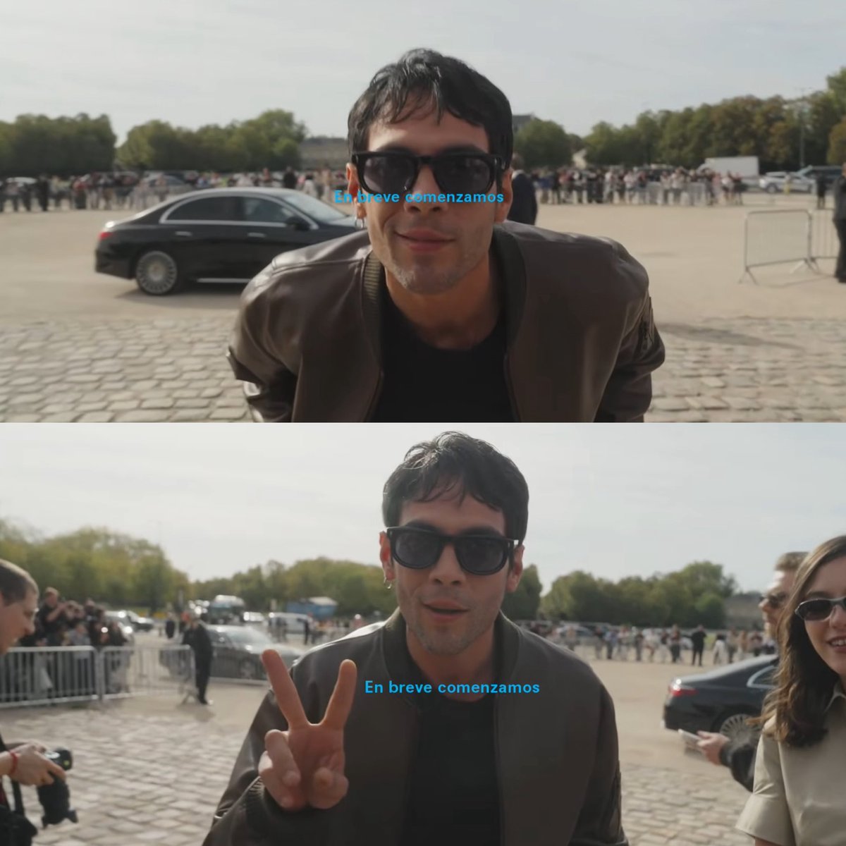 FilmUpdates's tweet photo. Diego Calva attends the LOEWE show in Paris https://t.co/im7ObipdbG
