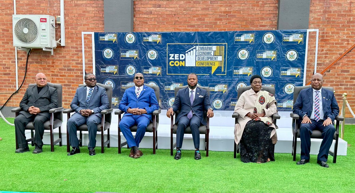 TreasuryZW's tweet photo. ZEDCON is more than a conference, it is a national platform for shaping Zimbabwe’s economic future.Opening the 5th Zimbabwe Economic Development Conference #ZEDCON2026 in Bulawayo, Hon. Prof. Mthuli Ncube, Minister of Finance, Economic Development and Investment Promotion, emphasised the importance of turning dialogue into policy, investment and practical action towards Vision 2030.

Prof. Ncube said the theme, “Smart Infrastructure for an Upper Middle-Income Society,” is more than an aspiration,it is a call to action. Zimbabwe’s transformation requires smart, resilient and integrated infrastructure that strengthens productivity, competitiveness, investment and inclusive economic growth.

The Minister underscored Zimbabwe’s strategic position as a land-linked country, with the potential to become a logistics hub connecting markets across SADC, COMESA and the wider African continent. Modern roads, rail networks, border infrastructure and transport corridors will be critical to unlocking trade opportunities under AfCFTA.

Prof. Ncube identified five priority areas for high-impact capital investment:

▪️ Energy and power security
▪️ Digital & broadband connectivity
▪️ Integrated transport & rail networks
▪️ Water infrastructure
▪️ Urban planning & smart cities

These are key foundations for Zimbabwe’s structural transformation.

The Minister also emphasised the importance of sustaining macroeconomic stability as Zimbabwe pursues stronger and more sustainable economic growth. He highlighted progress in inflation and exchange-rate stability, supported by prudent fiscal and monetary policies, while stressing the need to preserve these gains to support investment and economic confidence.

Prof. Ncube stressed that the scale of infrastructure investment required cannot be financed through public resources alone.
He called for stronger participation by the private sector and financial markets, alongside innovative financing instruments including municipal infrastructure bonds, institutional capital and green energy funds.

The message from ZEDCON 2026 is clear: deliberations must translate into delivery.
Prof. Ncube called on policymakers, investors, businesses, engineers, contractors and young Zimbabweans to help turn ideas into projects, investment and opportunities that advance Vision 2030.

Zimbabwe is open for business. The time to invest in smart infrastructure is now.

#ZEDCON2026