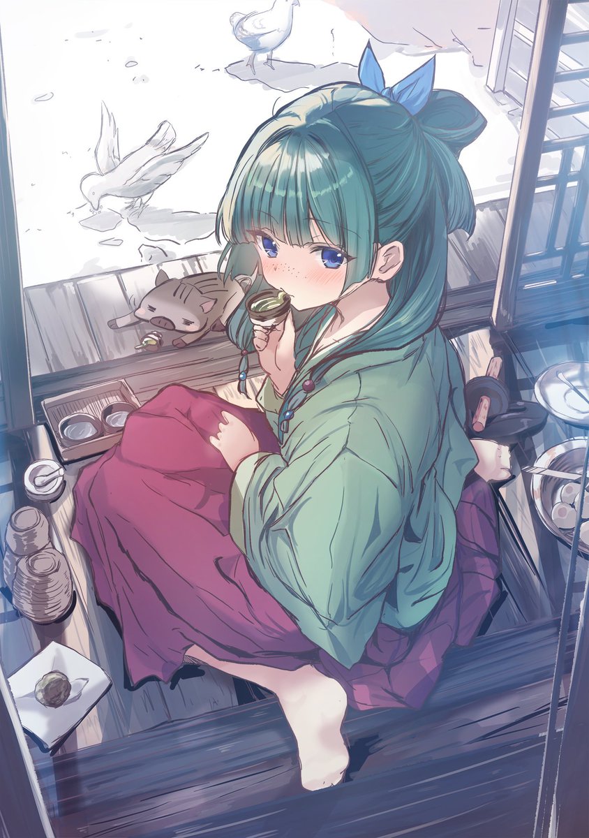 cutlass_charcot's tweet photo. #薬屋のひとりごと 第３期アニメ23時からですね https://t.co/siNYey1cAk
