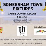 Photo by Somersham Town Football Club (@stfc1893)