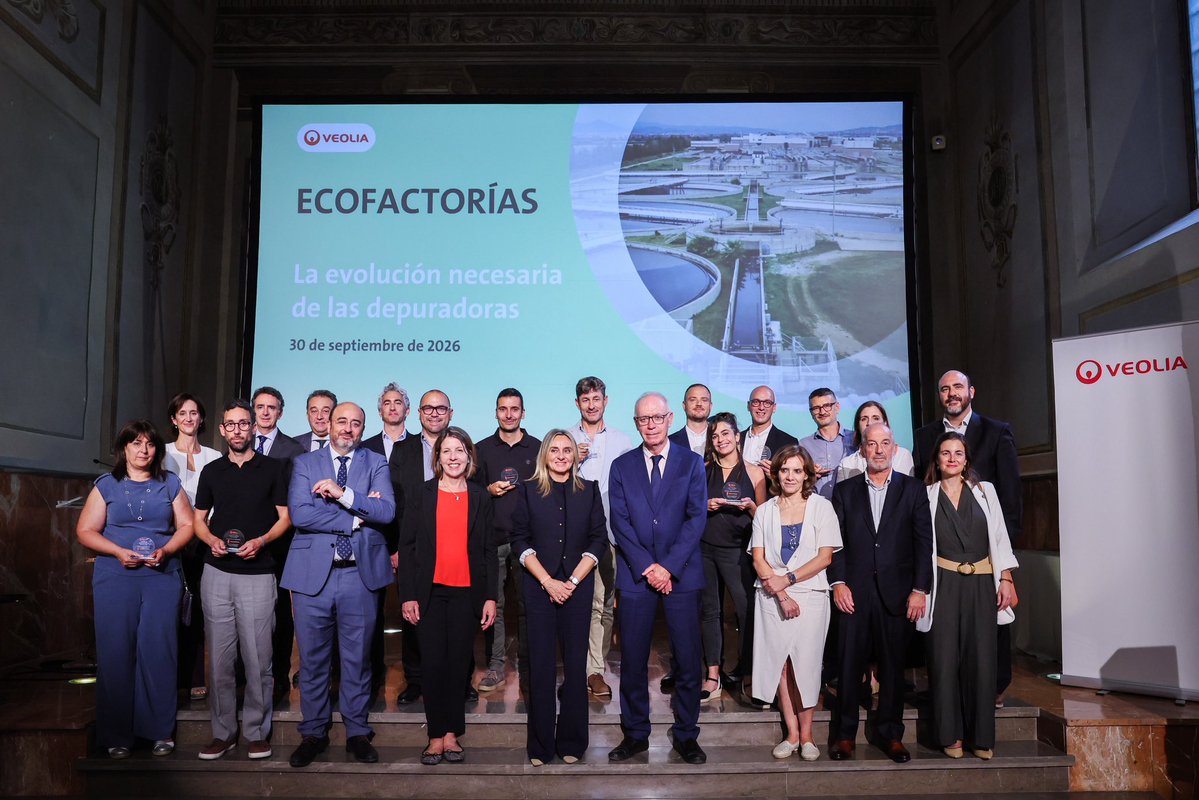 InfoHidralia's tweet photo. ♻️ Impulsamos la transformación de las depuradoras en #ecofactorías: plantas multifuncionales que maximizan la recuperación de recursos y minimizan su impacto ambiental
🏆 En #Granada, @Veolia_Es reconoció a 8 de ellas, como la BioSur de @emasagra
🌐+info: https://t.co/EUd1BFKk5I https://t.co/1cr07JmGXc