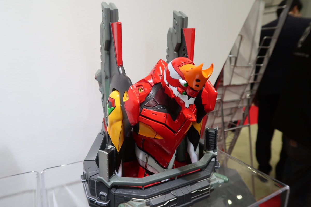 rakutenbooks's tweet photo. ━━━━━━━━━━━━━━━━━━━
【全日本模型ホビーショー】会場レポ📸
━━━━━━━━━━━━━━━━━━━

#プライム1スタジオ ブースでは、
エヴァンゲリオンからプラスチックモデルキットが初披露✨
初号機・2号機・零号機（改）の3種が企画進行中！

世界が認めるハイレベルな造形美を、その手で組み上げる歓びを体験せよ！

その他、初号機のアクションフィギュア展示も👀

#全日本模型ホビーショー