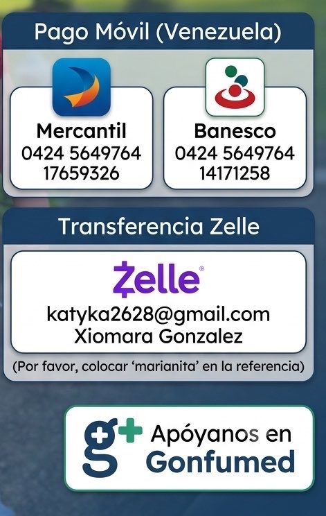 mariani87784922's tweet photo. Bendiciones Soy Mariana tengo múltiples diagnósticos y quiero vivir una vida normal lamentablemente m limita el poder seguir cada tratamiento , terapias y seguimiento d todas las patologías.

Ayúdame con 1$  o 900 bs para seguir adelante  Dios les pague 

https://t.co/ESYf3oYlWq https://t.co/5oYs3DqOPC