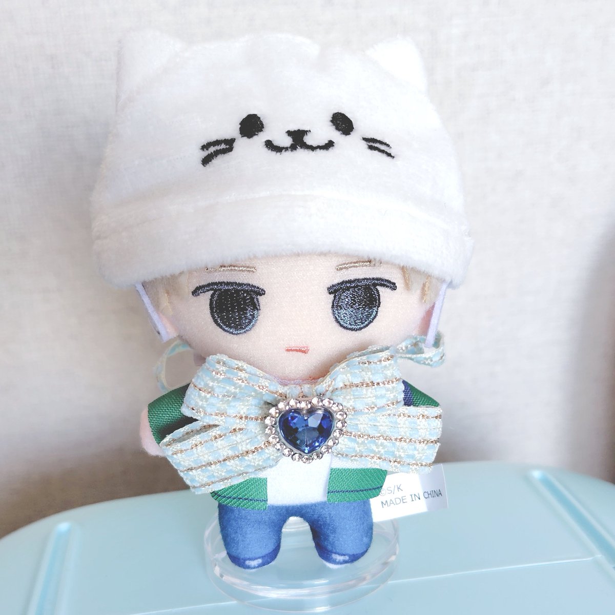 saayarn02's tweet photo. 可愛い猫ちゃん帽子🐱
一目惚れ💕セリアさん可愛い帽子ありがとうございます🫶 https://t.co/ADwc446ecI